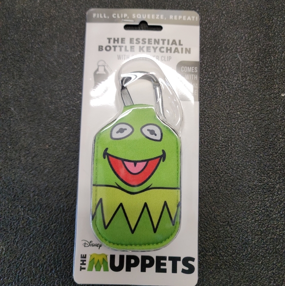 Disney The Muppets Kermit The Frog Key Chain Bottle - Picture 2 of 5